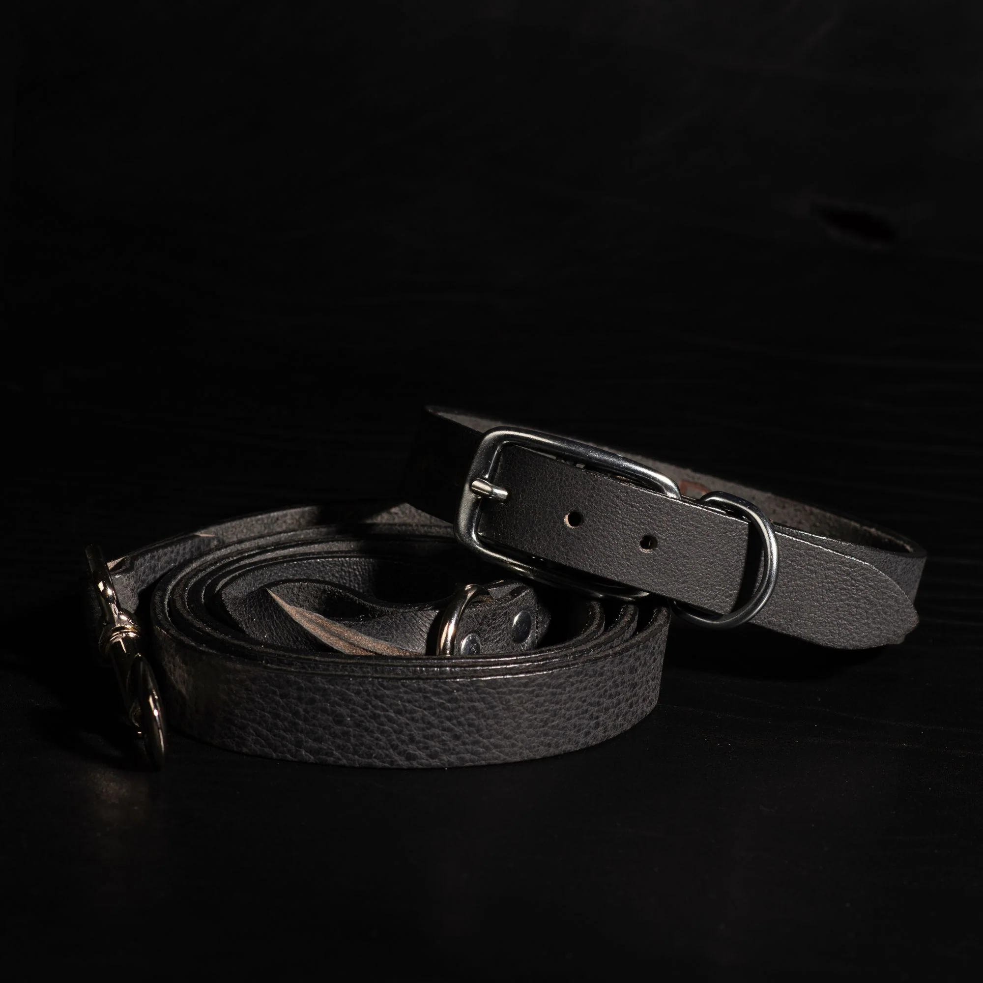 Rover Leather Dog Leash and Collar Set - Image 5