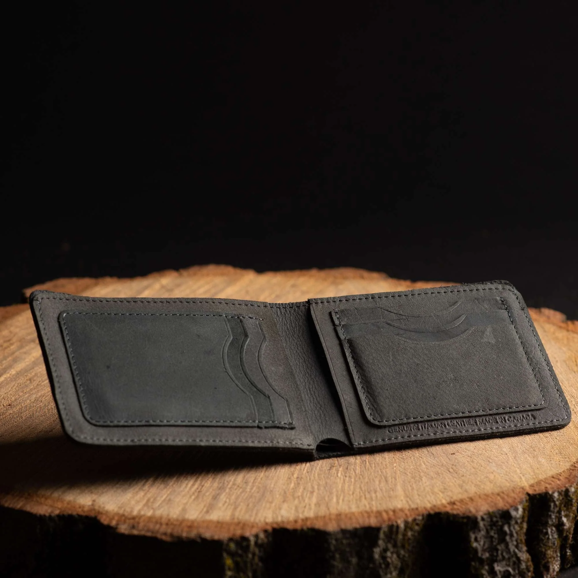 Flex - Cognac Full-Grain Distressed Leather Flexible Wallet - Image 8