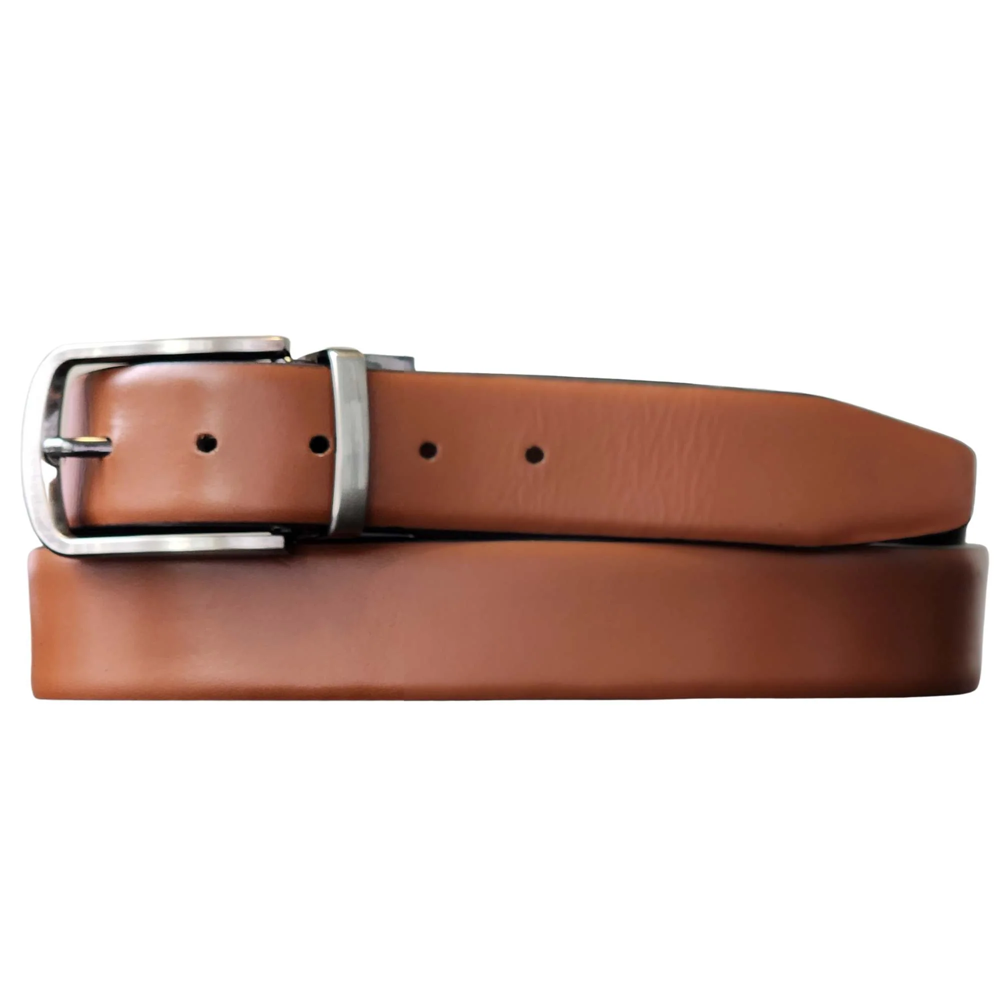 The Harvey Dent Belt - Reversible Black/Brown 100% Real Leather Belt - Image 7
