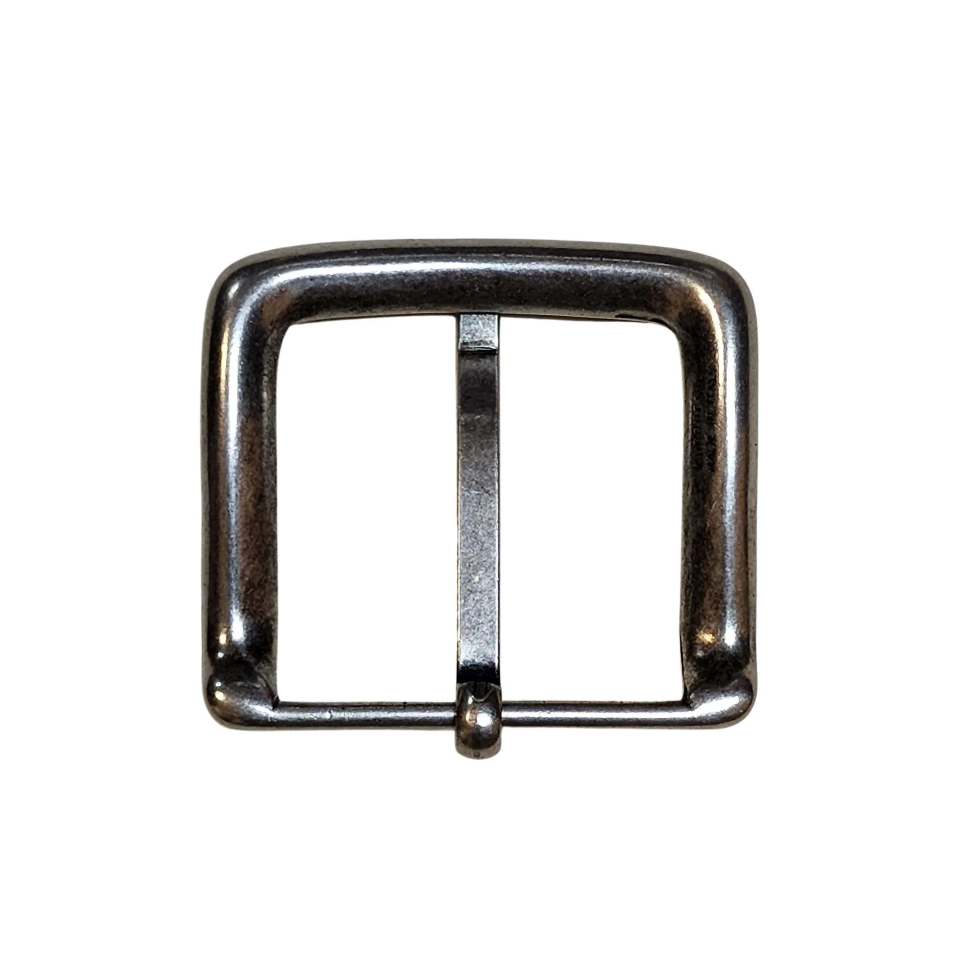 Zinc Belt Buckle Single Prong Made in Italy - 40 mm/ 1.6" - Image 5