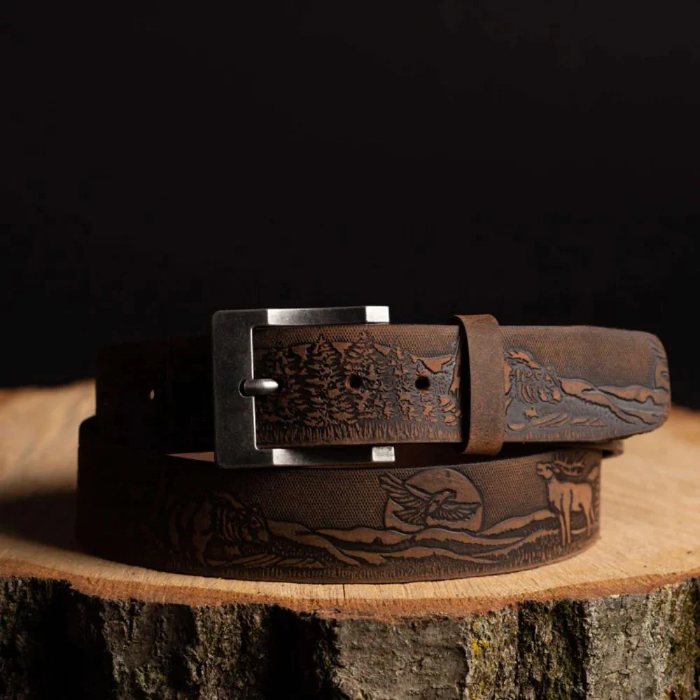 THE Wildlife Belt Buckle - Square Raised Edge Buckle - 40 mm/ 1.6" - Image 4
