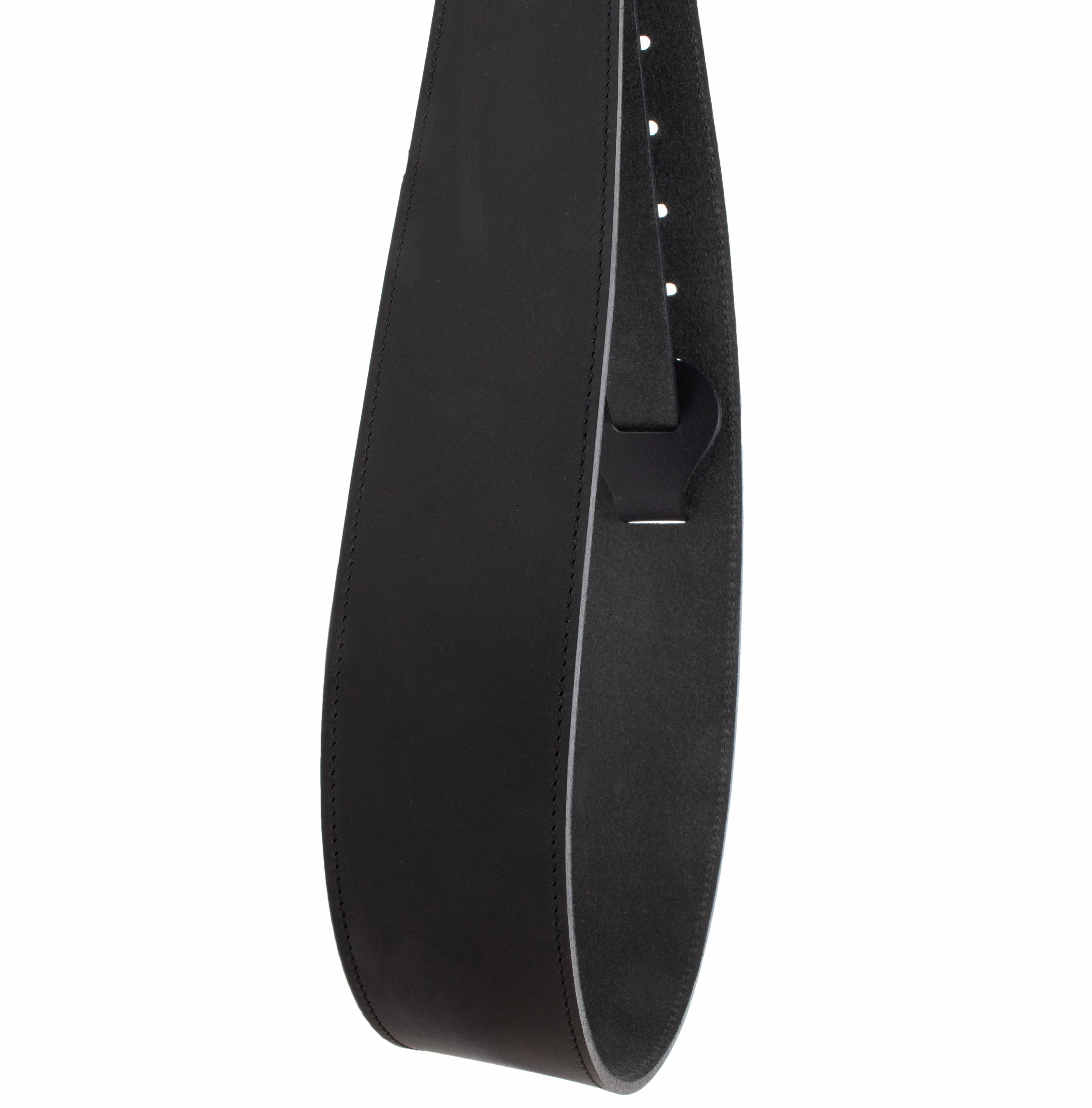 The Legend - Spotted Cognac Heavyweight Smooth Full Grain Leather Guitar Strap - Image 10