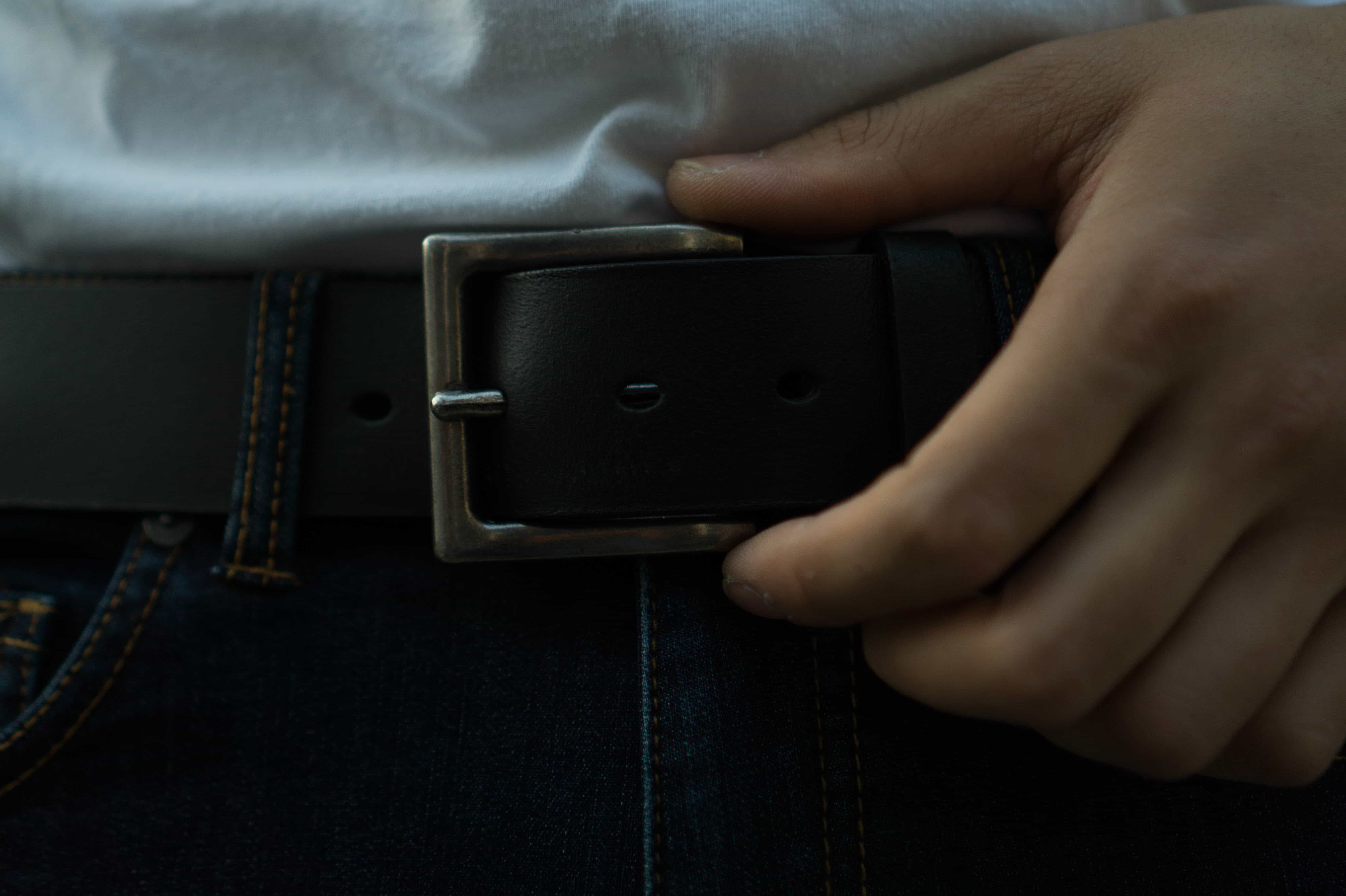 The Long Haul Belt - Cognac Custom Engraved Leather Belt - Image 12