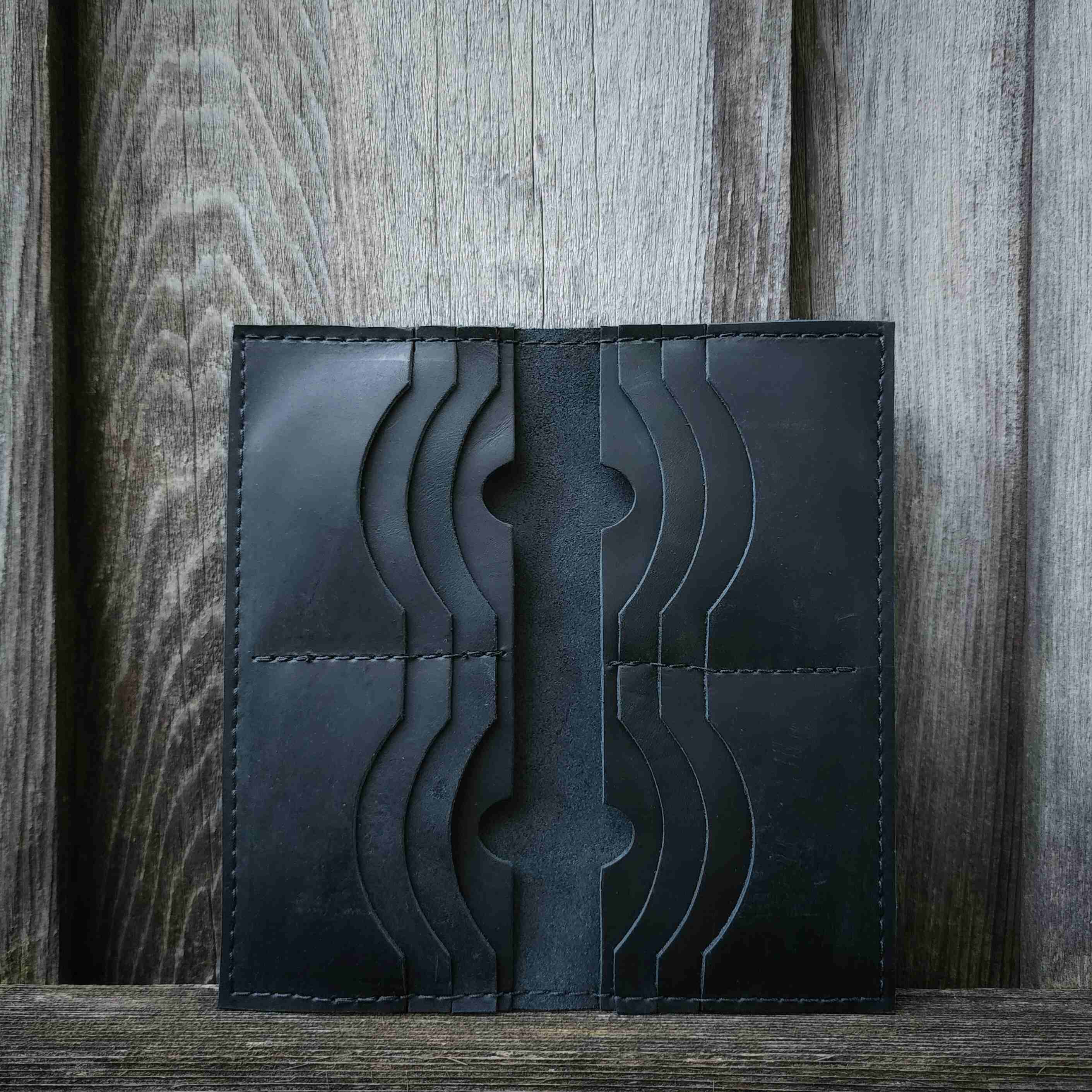 The Long Wallet - Brown 100% Full-Grain Leather Long Wallet - Image 5