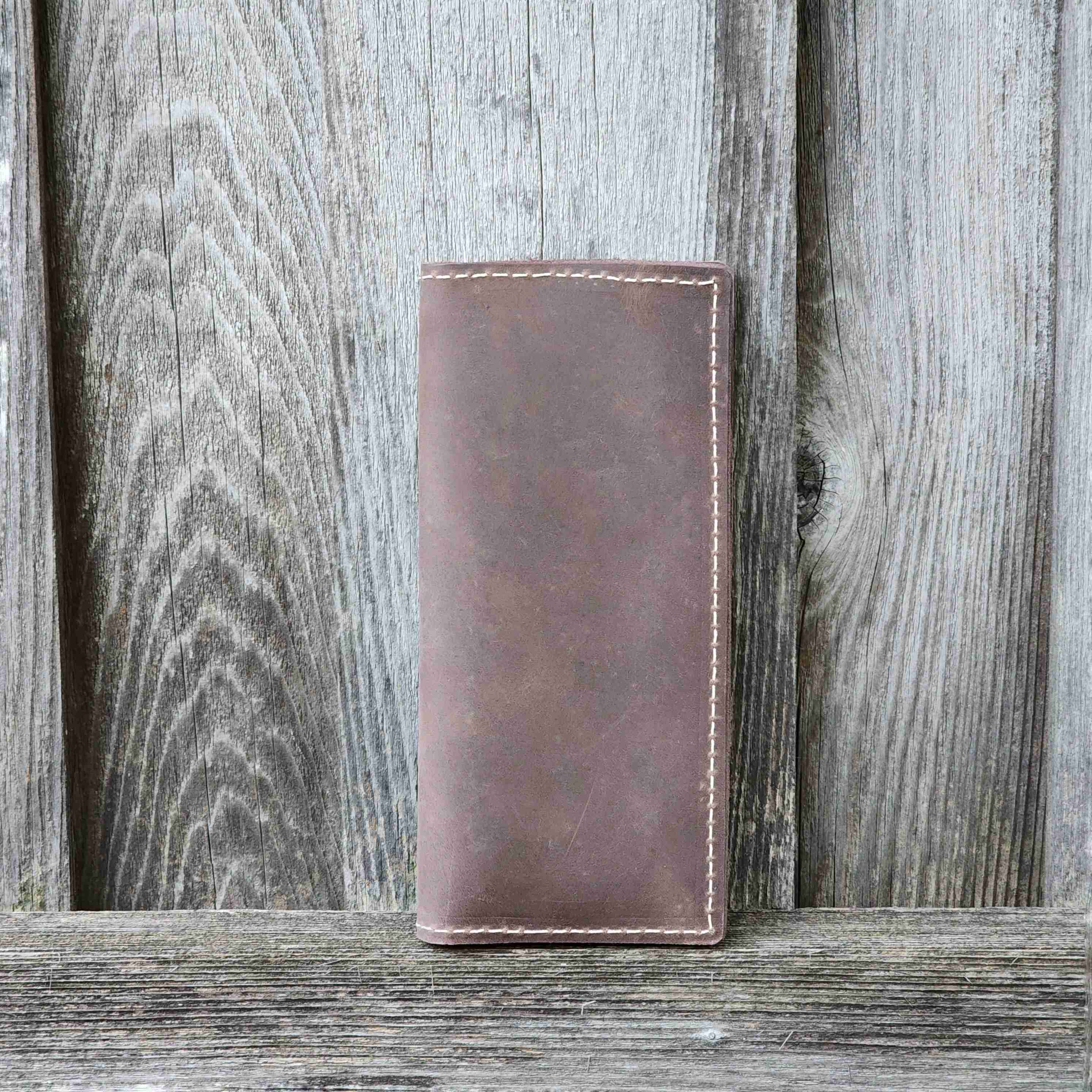 The Long Wallet - Brown 100% Full-Grain Leather Long Wallet - Image 6