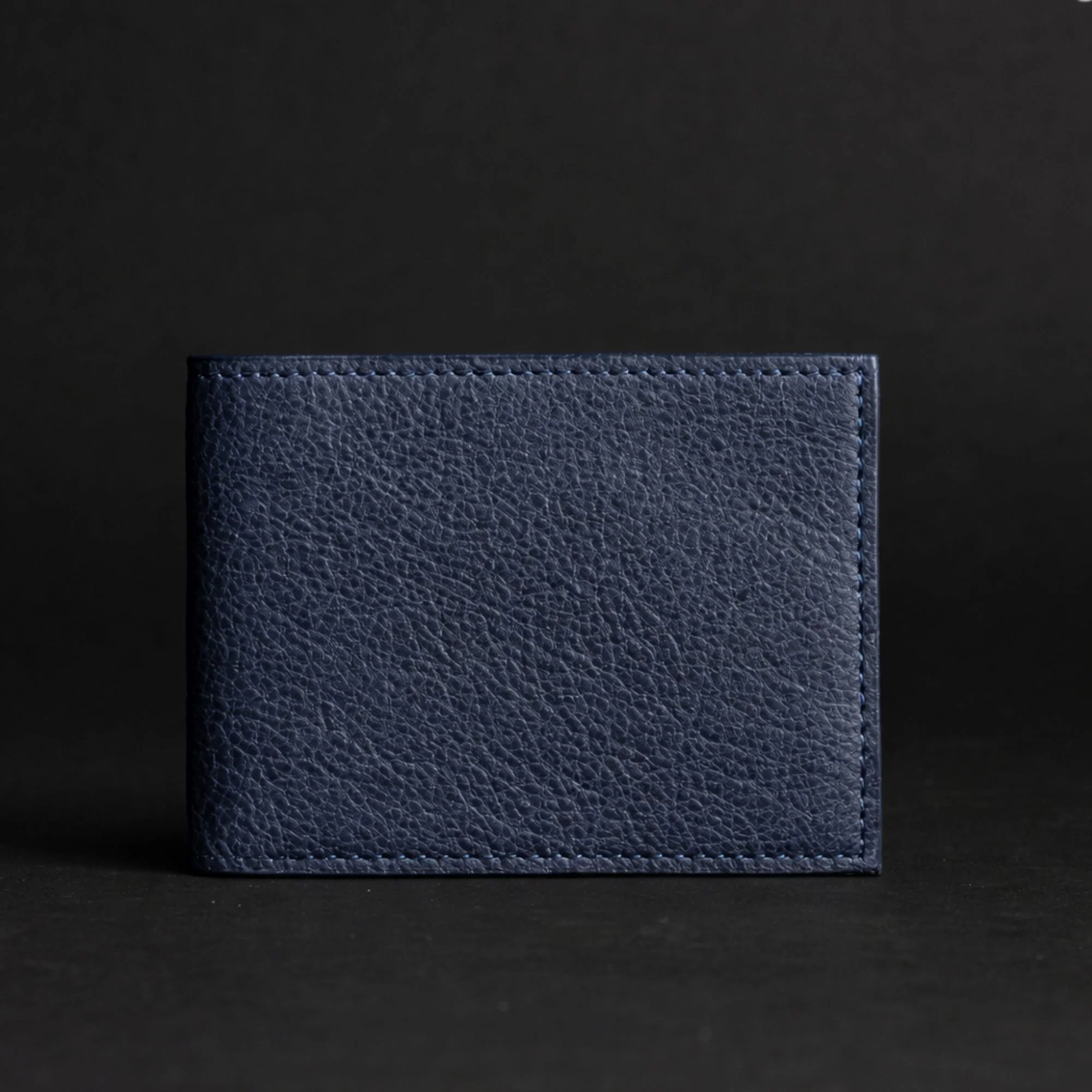 The Maverick Wallet - Brown American Pebble Grain Bison Leather Wallet - Image 10