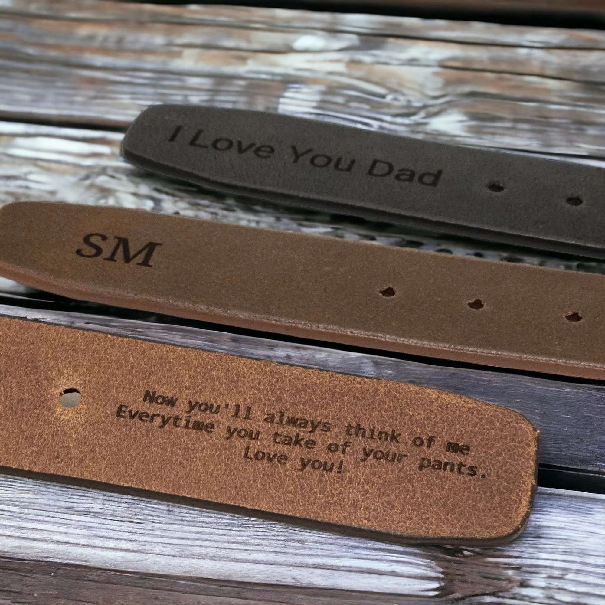 The Purpose Belt - Black Custom Engraved Arrow Patterned 100% Real Leather Belt - Image 4