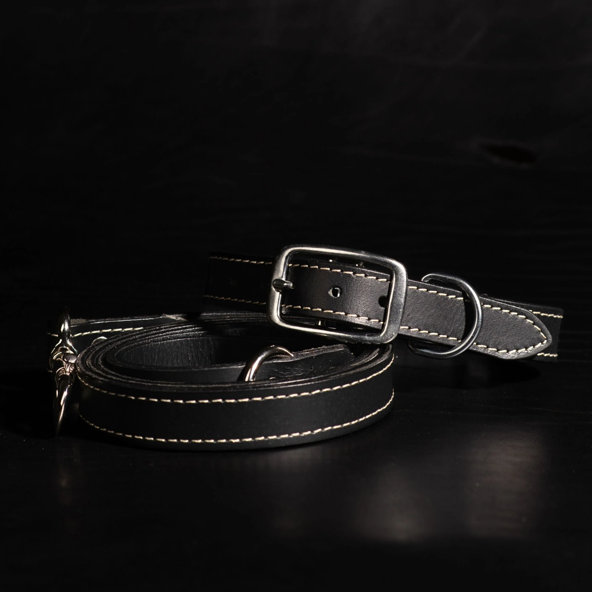 Trailblazer - Cognac Premium Leather Dog Leash and Collar Set - Image 3