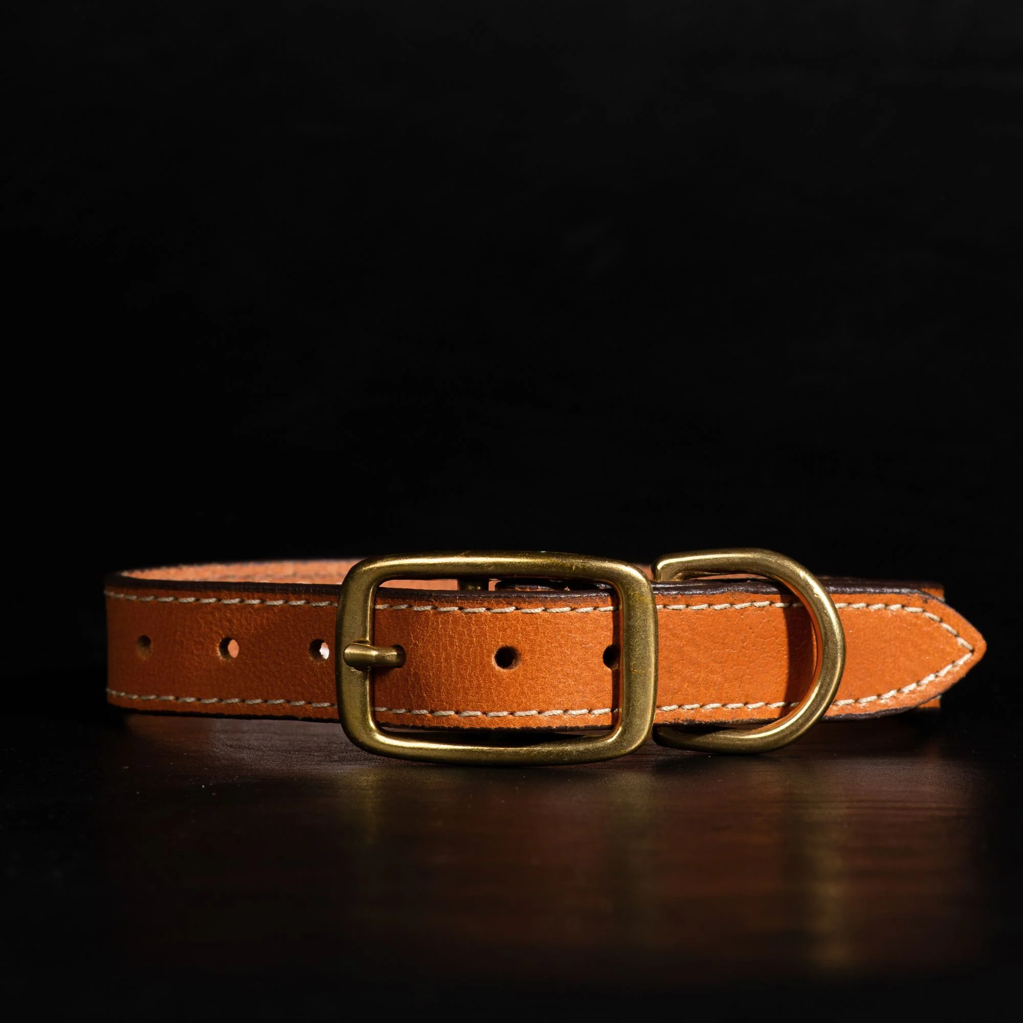 Trailblazer - Cognac Premium Leather Dog Leash and Collar Set - Image 6