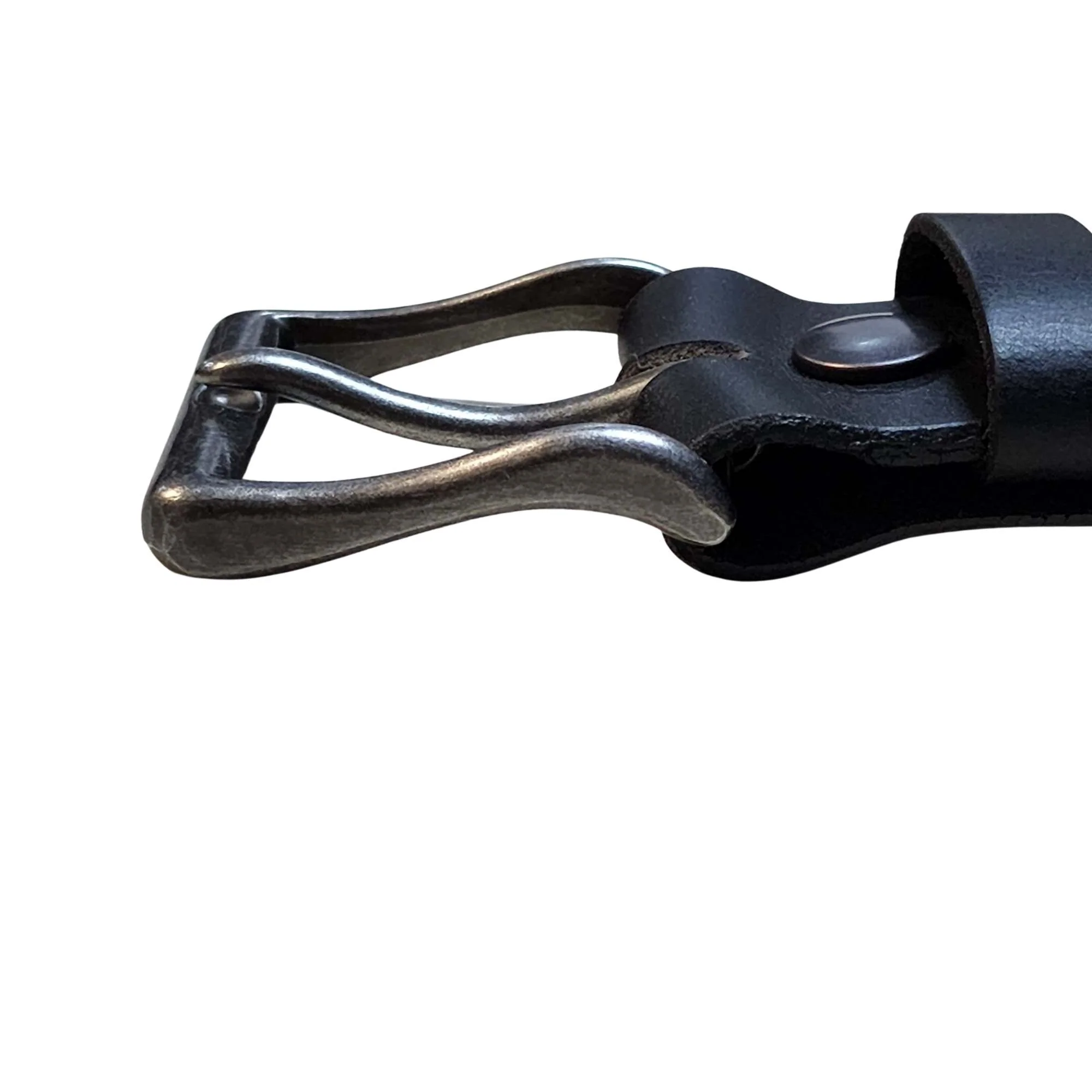 Wavy Edge Belt Buckle with Wavy Prong - 40 mm/ 1.6" - Image 4